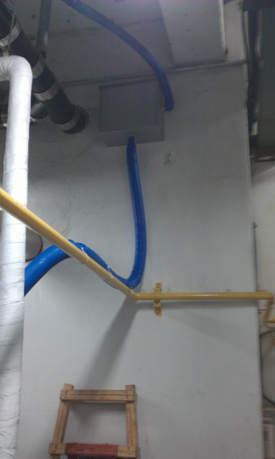 보충용팽창탱크설치된모습(대구과학교육연구원)